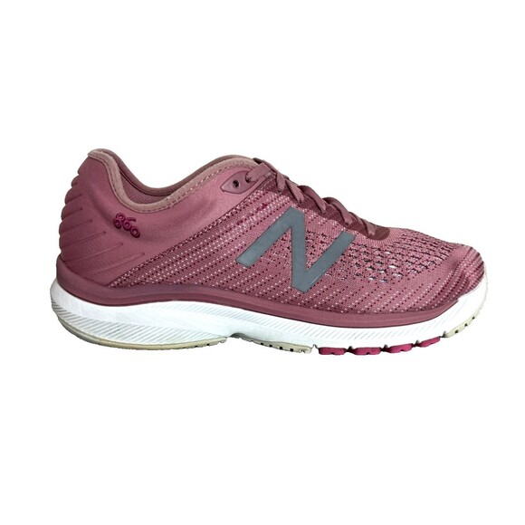 New Balance 860v10 Running Shoes Size 10.5 Mauve Athletic Casual Sneakers - Picture 7 of 14